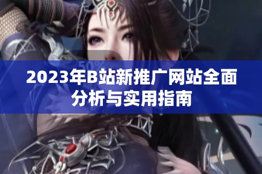 2023年B站新推广网站全面分析与实用指南