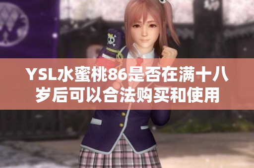 YSL水蜜桃86是否在满十八岁后可以合法购买和使用