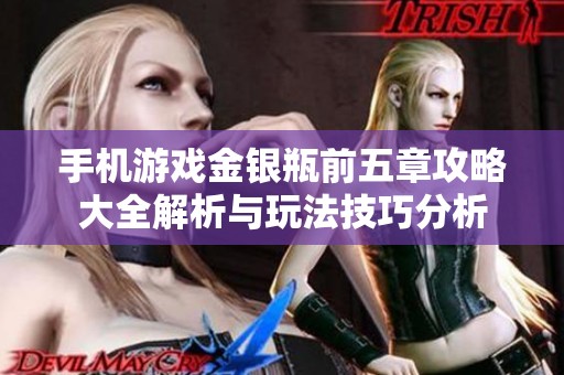 手机游戏金银瓶前五章攻略大全解析与玩法技巧分析