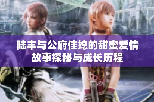 陆丰与公府佳媳的甜蜜爱情故事探秘与成长历程