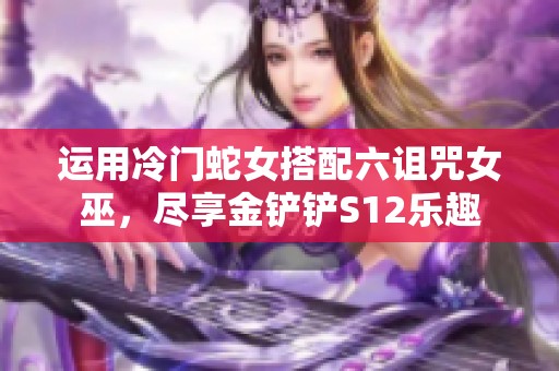 运用冷门蛇女搭配六诅咒女巫，尽享金铲铲S12乐趣