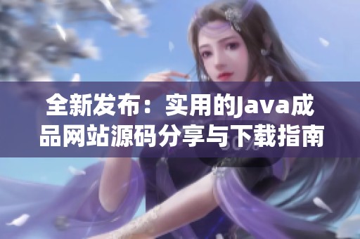 全新发布：实用的Java成品网站源码分享与下载指南