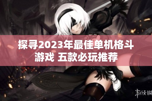 探寻2023年最佳单机格斗游戏 五款必玩推荐