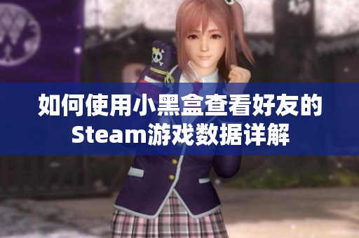 如何使用小黑盒查看好友的Steam游戏数据详解