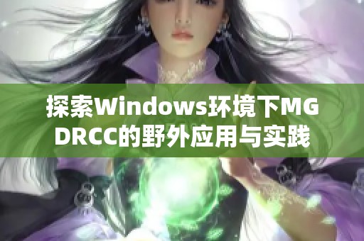 探索Windows环境下MGDRCC的野外应用与实践